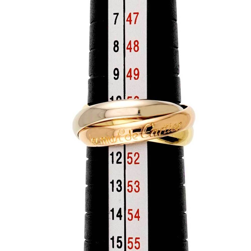 CARTIER 18k Gold Trinity Ring #51 - Picture 7 of 8